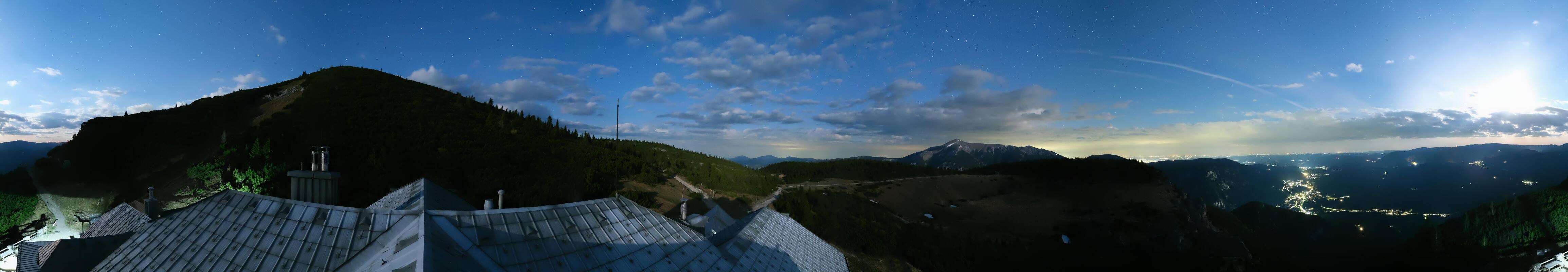 Archived image Webcam Raxalpe - Refuge Ottohaus