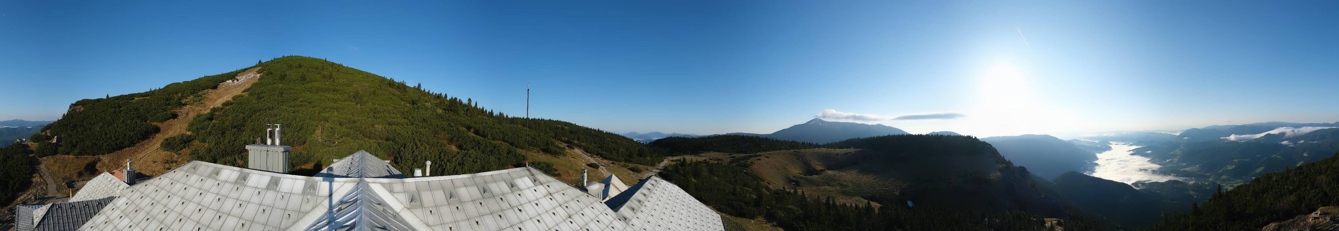 Archiv Foto Webcam Raxalpe - Schutzhütte Ottohaus