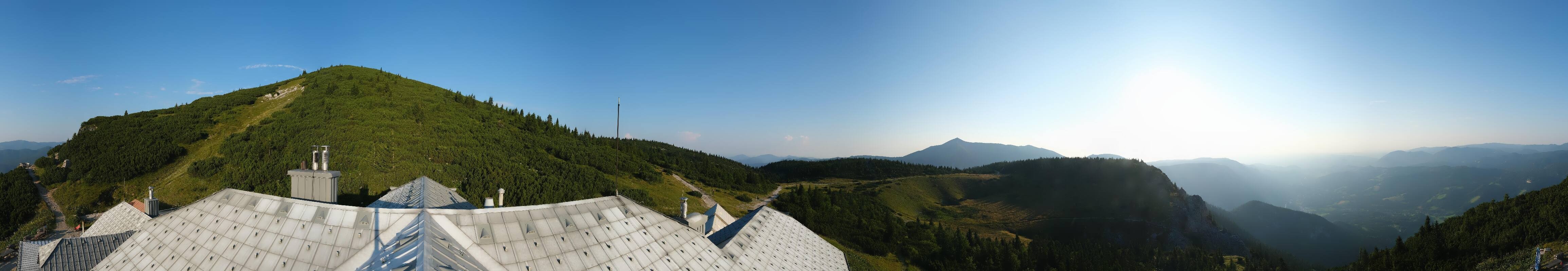 Archiv Foto Webcam Raxalpe - Schutzhütte Ottohaus