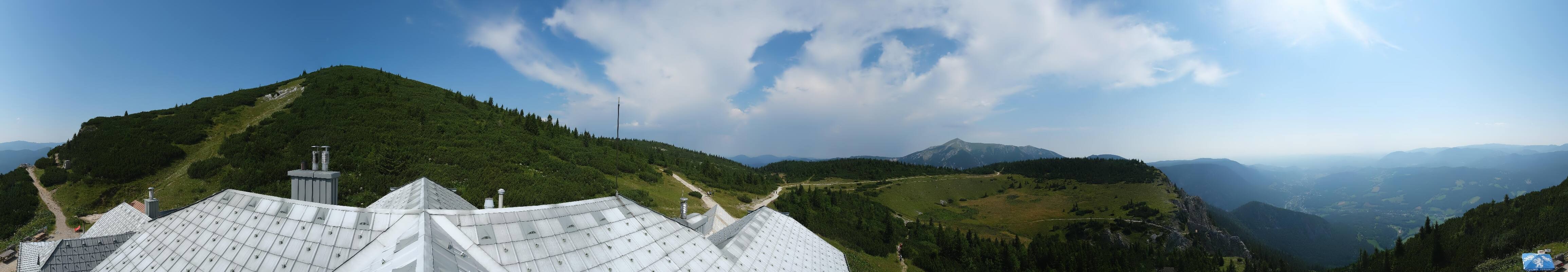 Archiv Foto Webcam Raxalpe - Schutzhütte Ottohaus