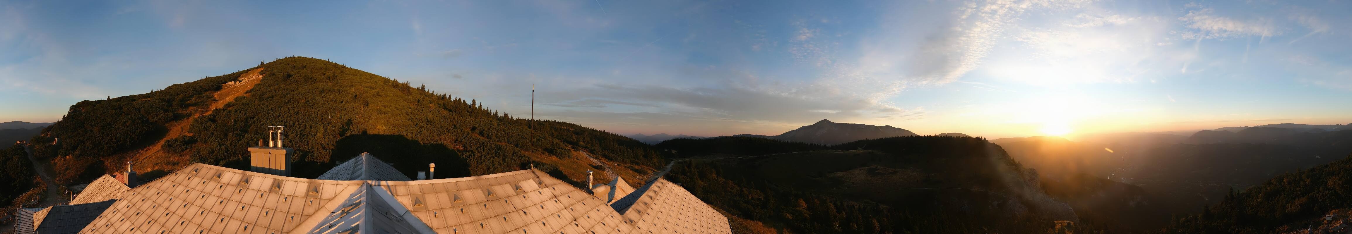 Archiv Foto Webcam Raxalpe - Schutzhütte Ottohaus