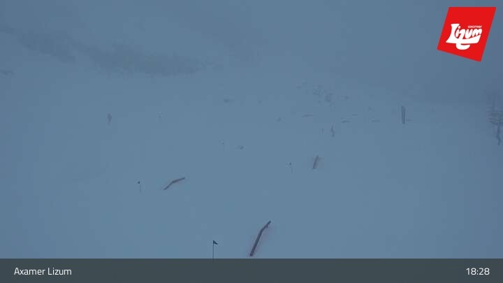 Archiv Foto Webcam Axamer Lizum - Karleitenlift Bergstation