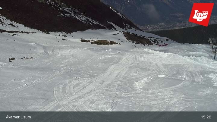 Archived image Webcam Axamer Lizum - Karleitenlift Top Station