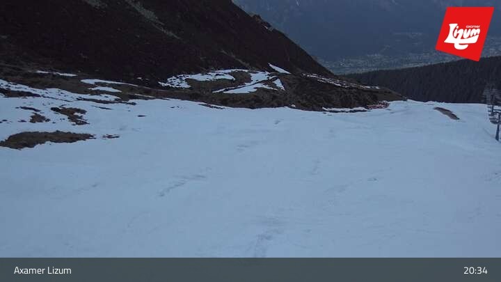 Archiv Foto Webcam Axamer Lizum - Karleitenlift Bergstation