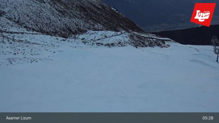 Archiv Foto Webcam Axamer Lizum - Karleitenlift Bergstation