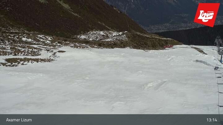 Archiv Foto Webcam Axamer Lizum - Karleitenlift Bergstation