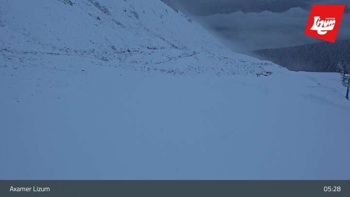 Archiv Foto Webcam Axamer Lizum - Karleitenlift Bergstation