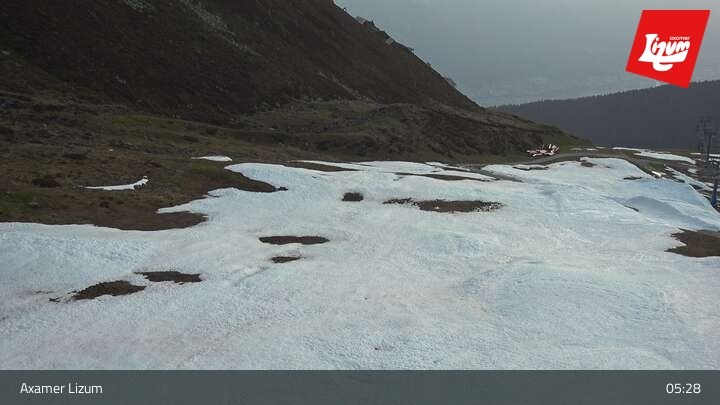 Archiv Foto Webcam Axamer Lizum - Karleitenlift Bergstation