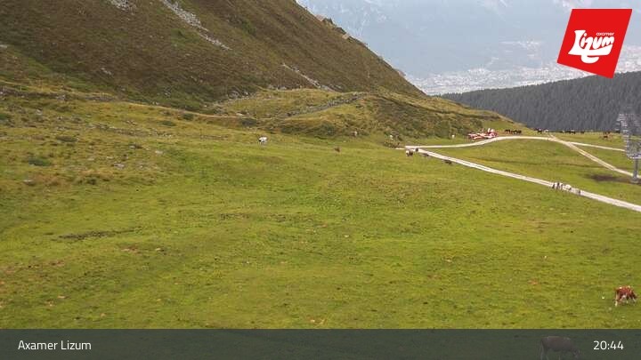 Archived image Webcam Axamer Lizum - Karleitenlift Top Station