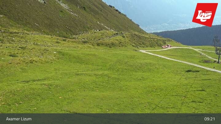 Archiv Foto Webcam Axamer Lizum - Karleitenlift Bergstation