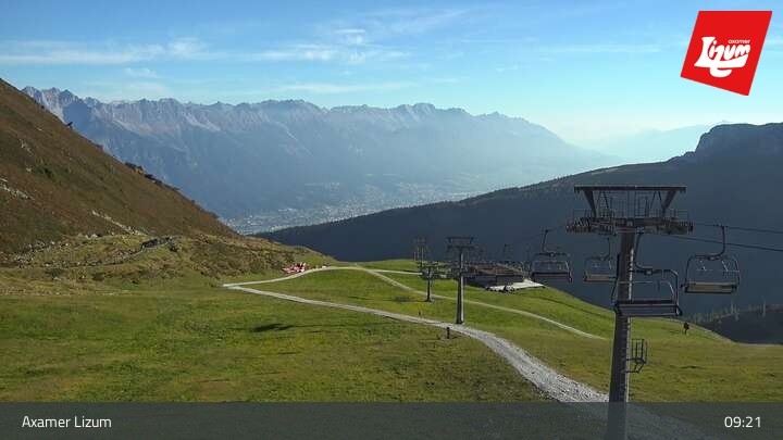 Archived image Webcam Axamer Lizum - Karleitenlift Top Station