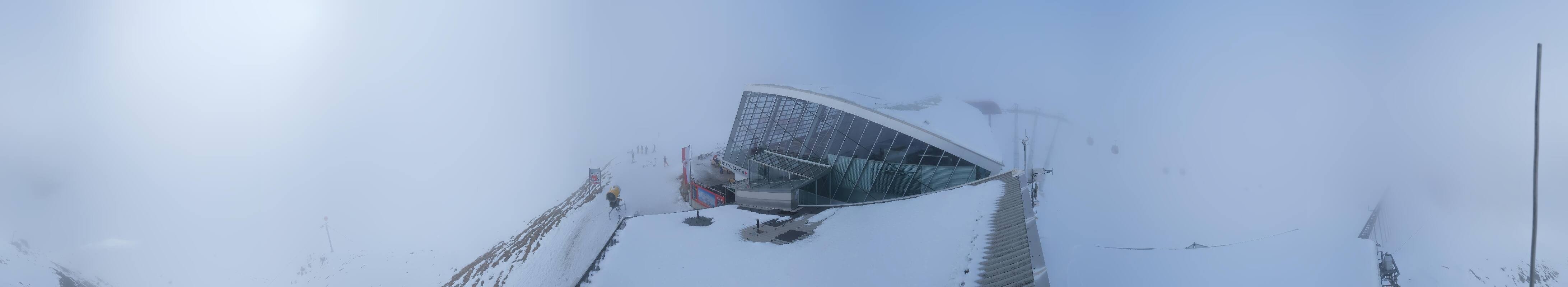 Archiv Foto Webcam Axamer Lizum: Bergstation Olympiabahn