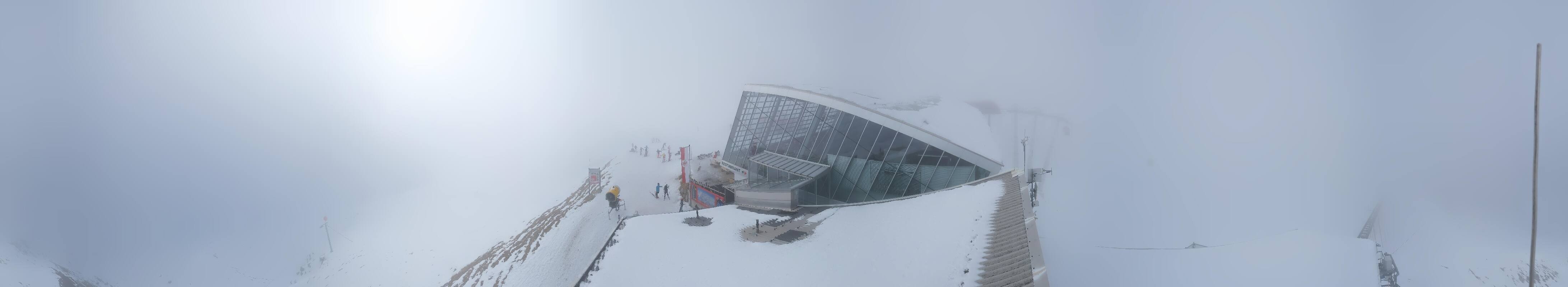 Archiv Foto Webcam Axamer Lizum: Bergstation Olympiabahn