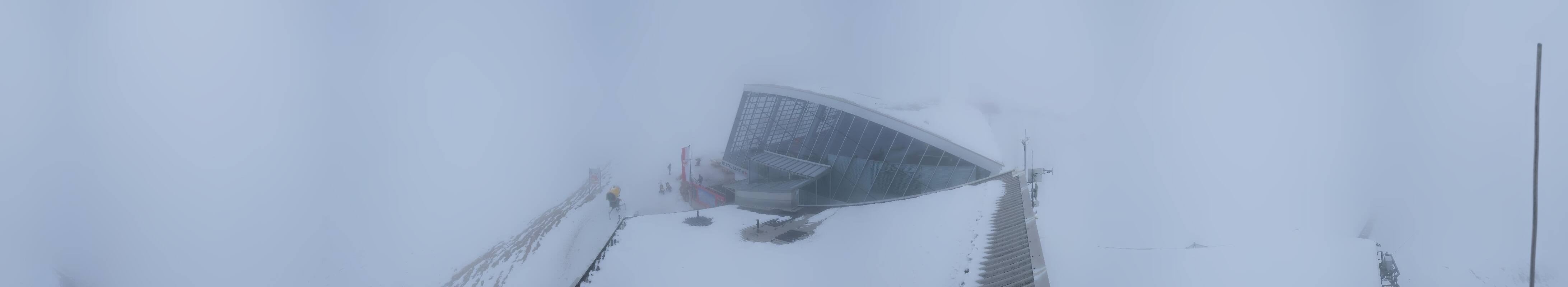 Archiv Foto Webcam Axamer Lizum: Bergstation Olympiabahn