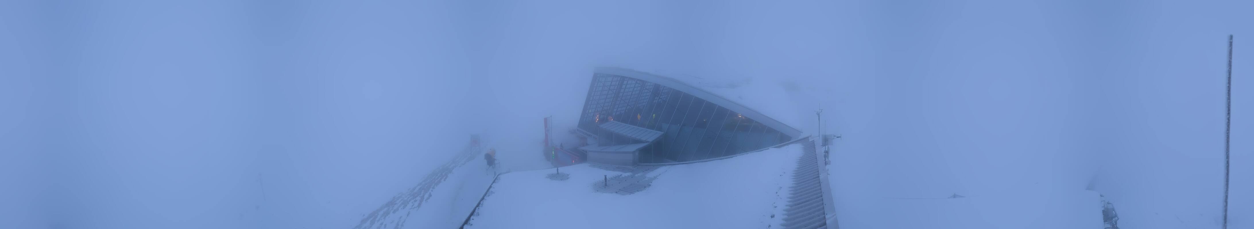 Archiv Foto Webcam Axamer Lizum: Bergstation Olympiabahn