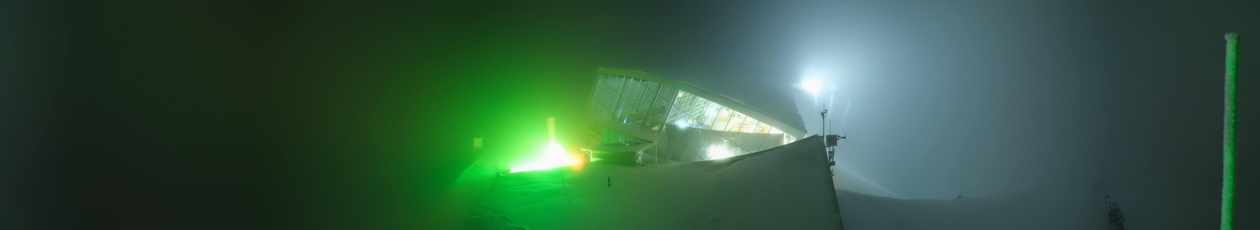 Archiv Foto Webcam Axamer Lizum: Bergstation Olympiabahn