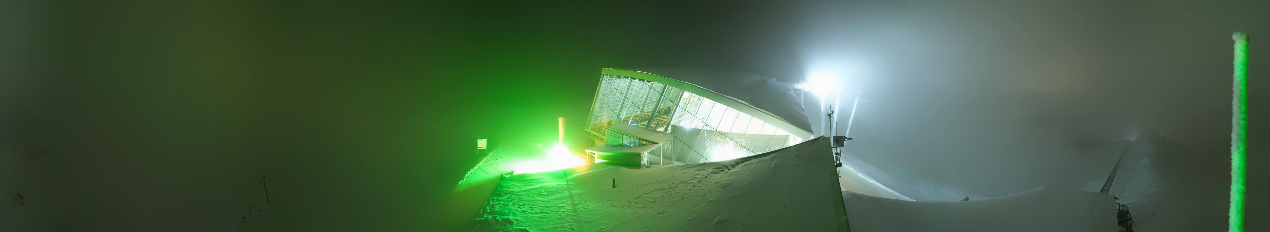 Archiv Foto Webcam Axamer Lizum: Bergstation Olympiabahn