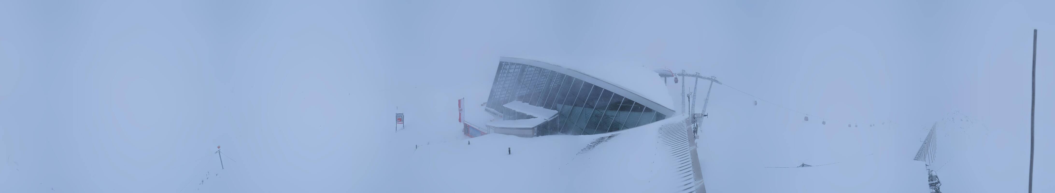 Archiv Foto Webcam Axamer Lizum: Bergstation Olympiabahn