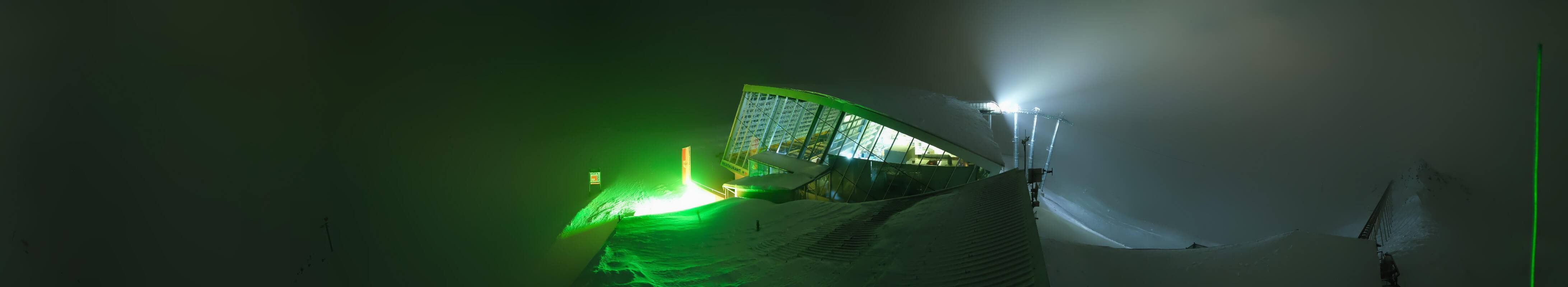 Archiv Foto Webcam Axamer Lizum: Bergstation Olympiabahn