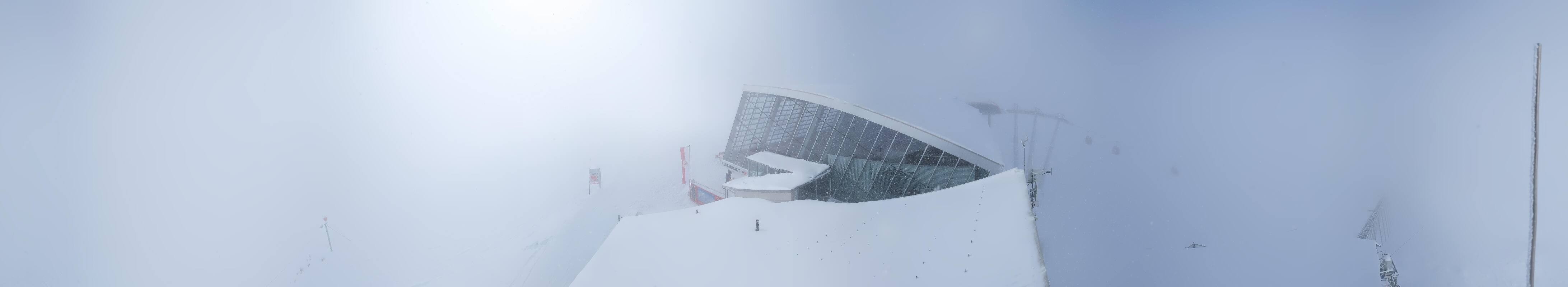 Archiv Foto Webcam Axamer Lizum: Bergstation Olympiabahn