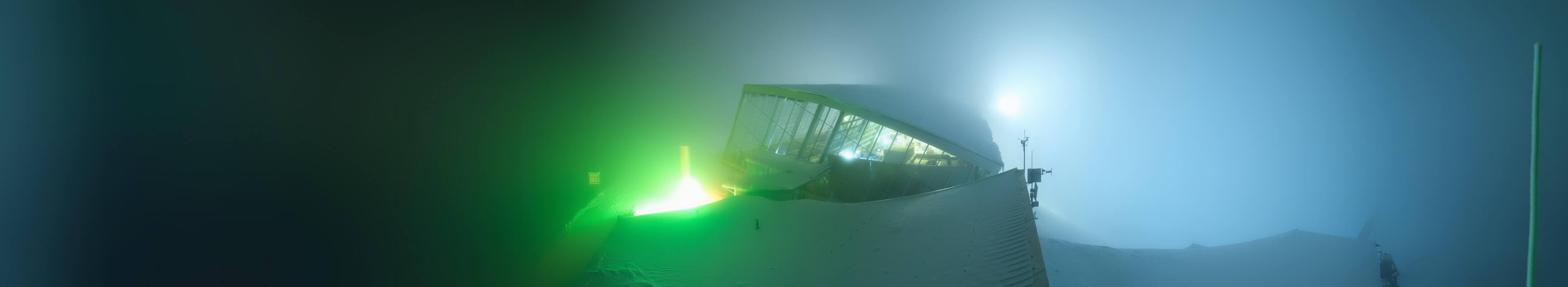 Archiv Foto Webcam Axamer Lizum: Bergstation Olympiabahn