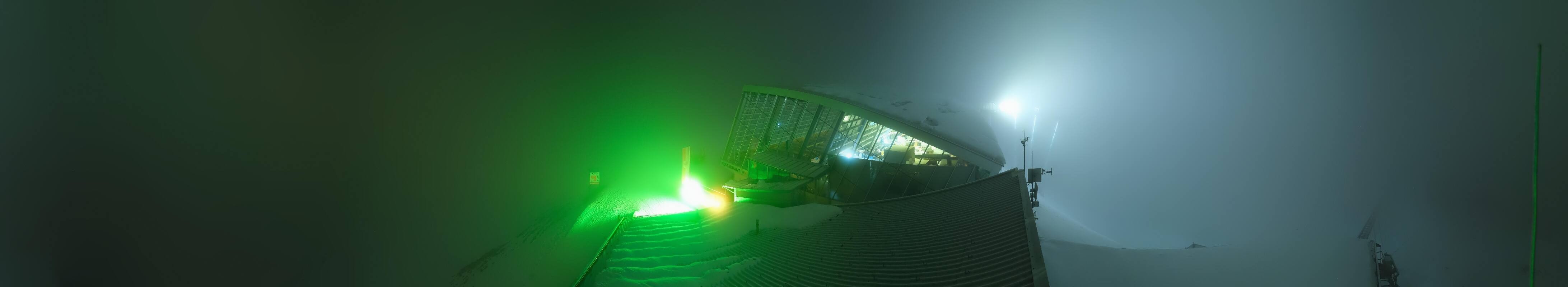 Archiv Foto Webcam Axamer Lizum: Bergstation Olympiabahn