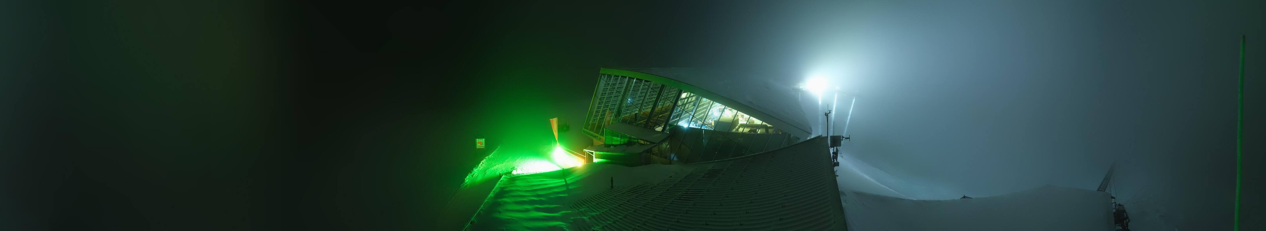 Archiv Foto Webcam Axamer Lizum: Bergstation Olympiabahn