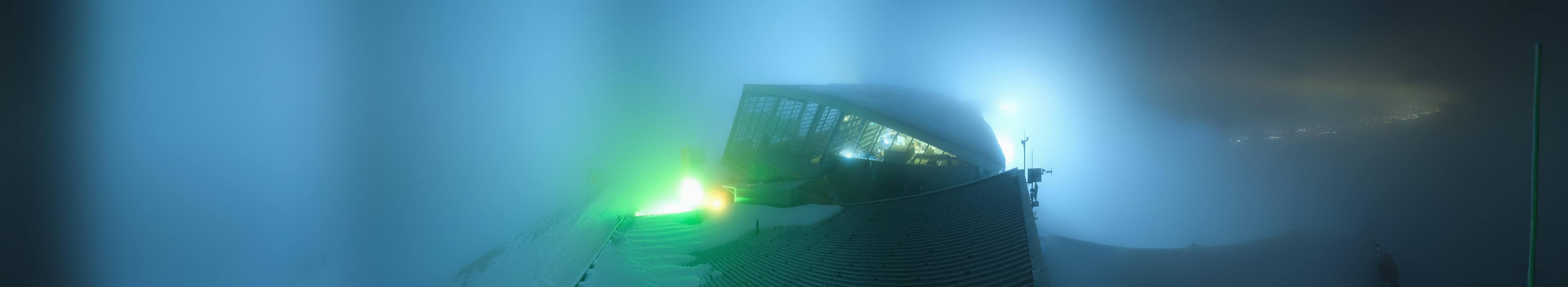 Archiv Foto Webcam Axamer Lizum: Bergstation Olympiabahn