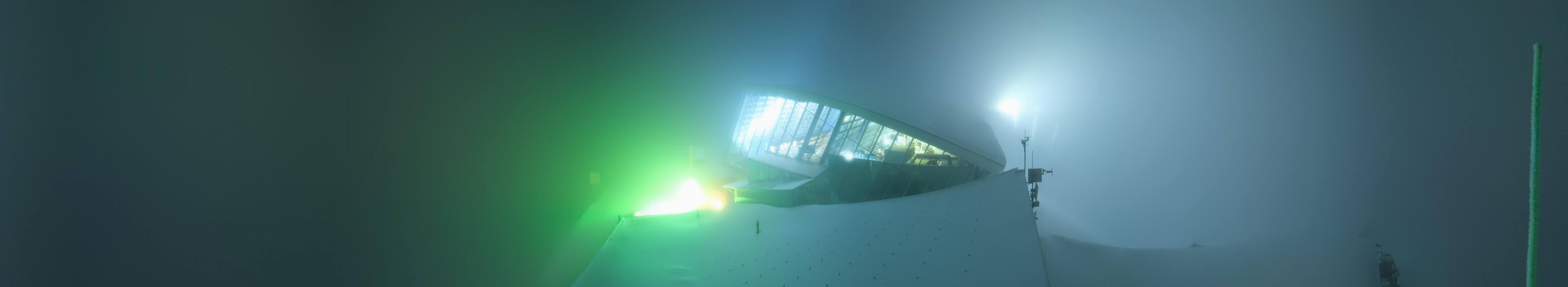 Archiv Foto Webcam Axamer Lizum: Bergstation Olympiabahn