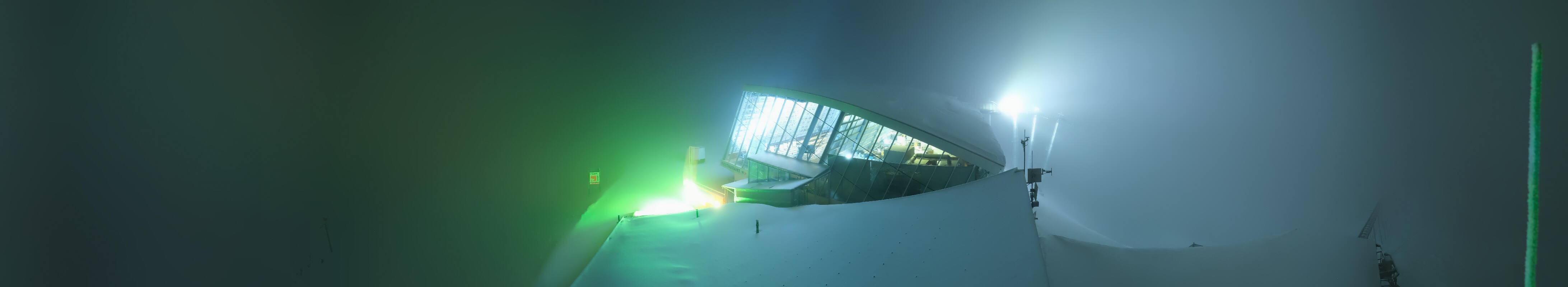 Archiv Foto Webcam Axamer Lizum: Bergstation Olympiabahn