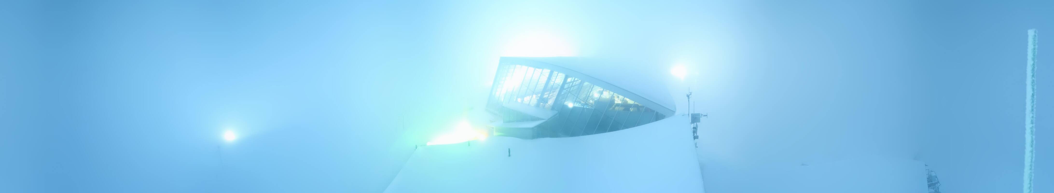 Archiv Foto Webcam Axamer Lizum: Bergstation Olympiabahn