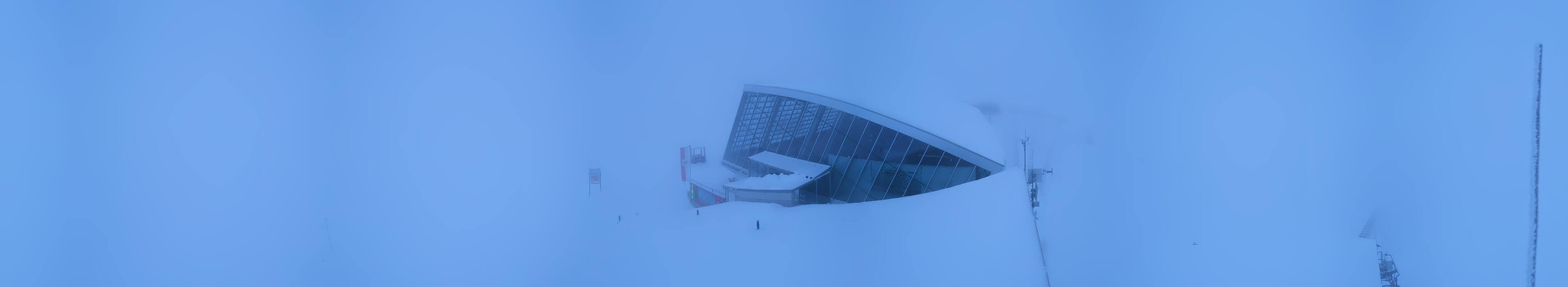 Archiv Foto Webcam Axamer Lizum: Bergstation Olympiabahn