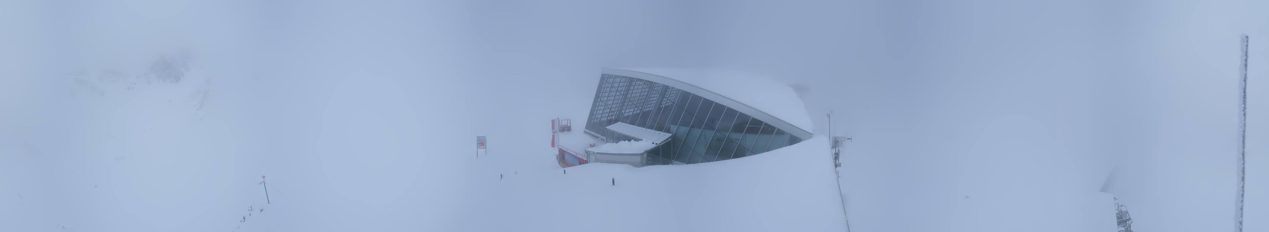 Archiv Foto Webcam Axamer Lizum: Bergstation Olympiabahn