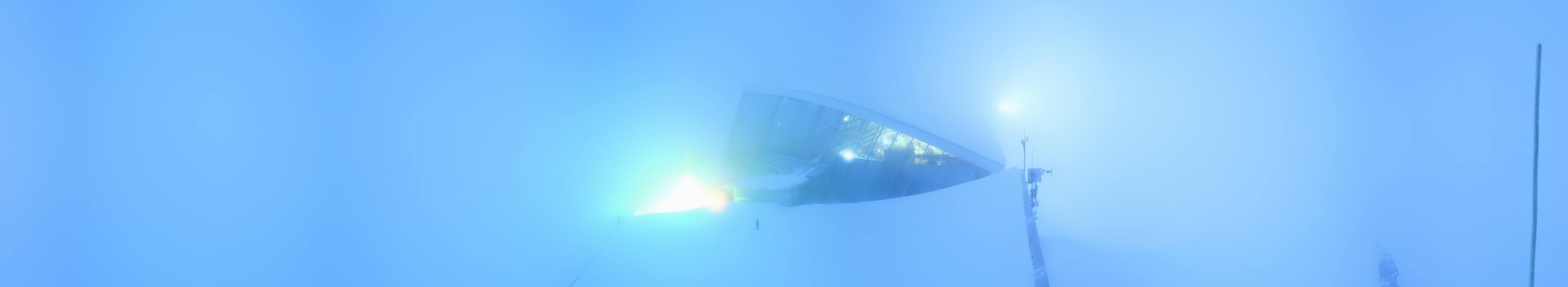 Archiv Foto Webcam Axamer Lizum: Bergstation Olympiabahn