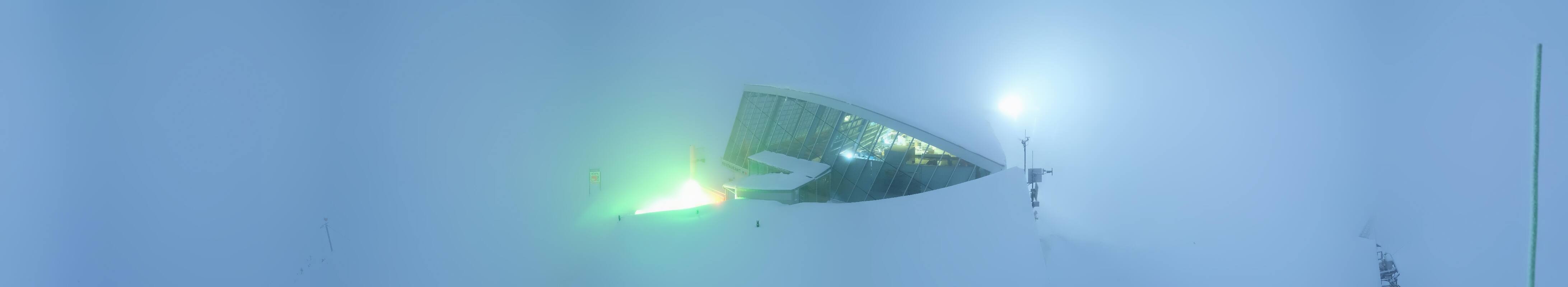 Archiv Foto Webcam Axamer Lizum: Bergstation Olympiabahn