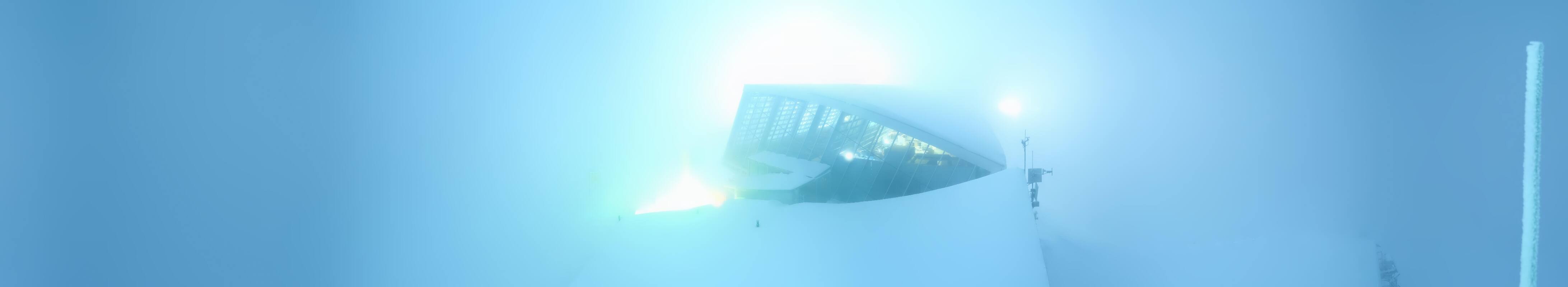 Archiv Foto Webcam Axamer Lizum: Bergstation Olympiabahn