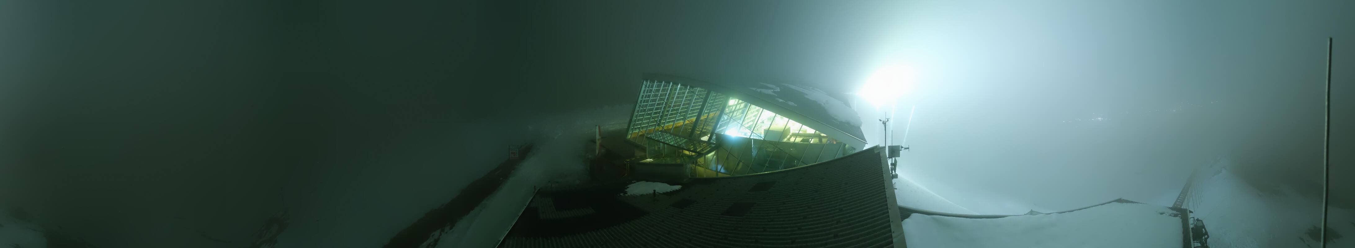 Archiv Foto Webcam Axamer Lizum: Bergstation Olympiabahn