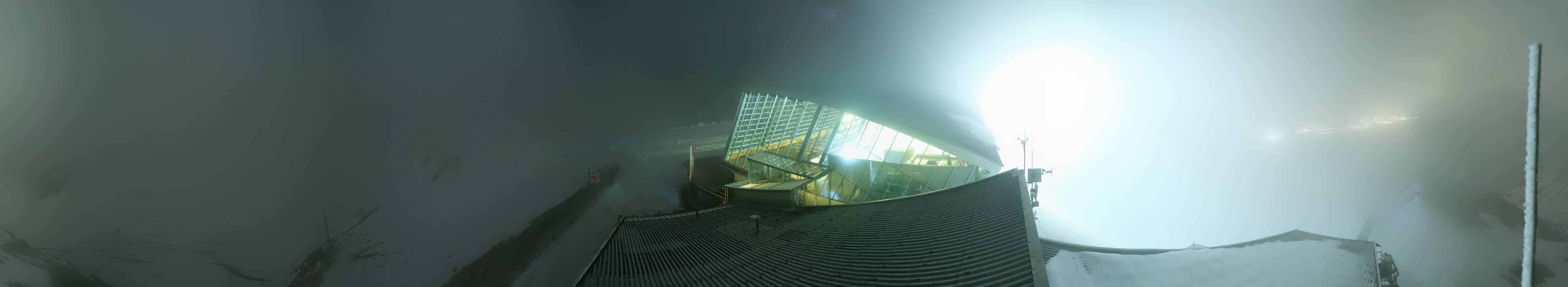 Archiv Foto Webcam Axamer Lizum: Bergstation Olympiabahn