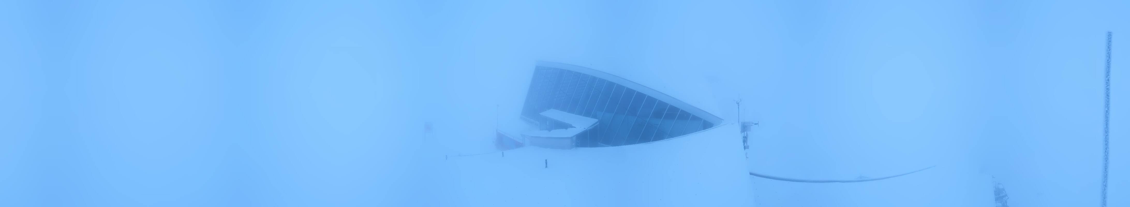 Archiv Foto Webcam Axamer Lizum: Bergstation Olympiabahn