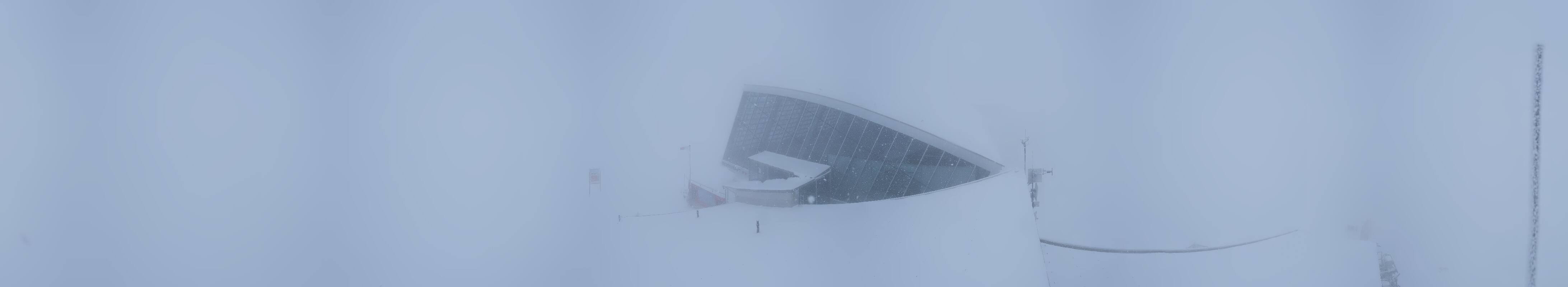 Archiv Foto Webcam Axamer Lizum: Bergstation Olympiabahn