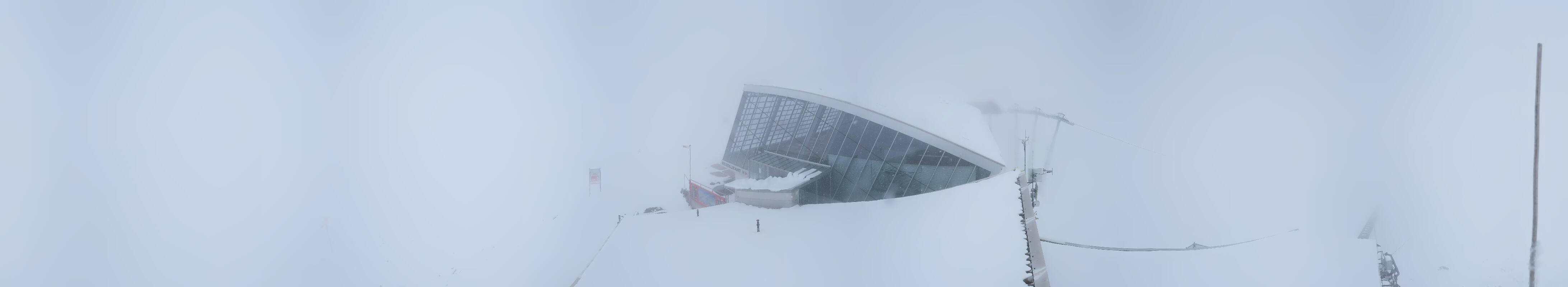 Archiv Foto Webcam Axamer Lizum: Bergstation Olympiabahn