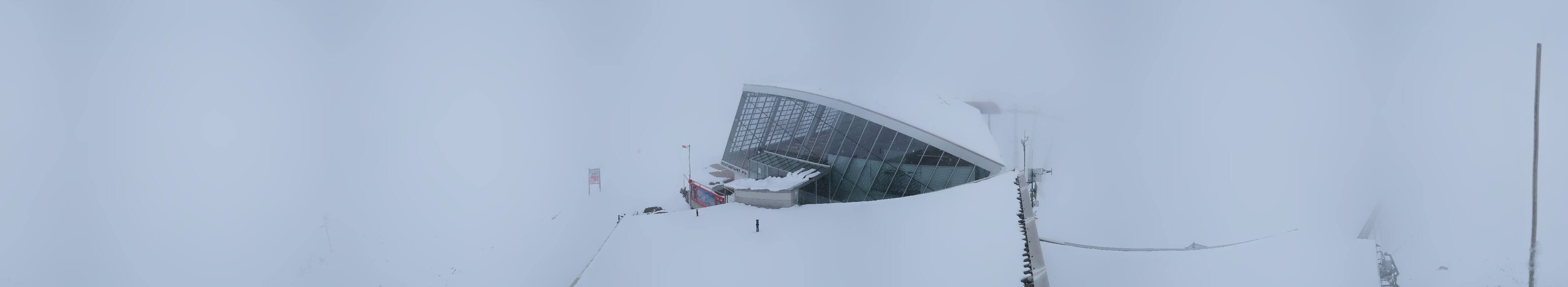 Archiv Foto Webcam Axamer Lizum: Bergstation Olympiabahn
