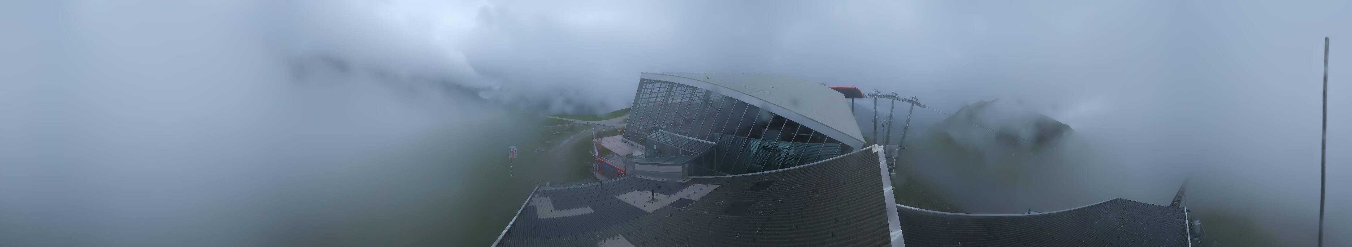 Archiv Foto Webcam Axamer Lizum: Bergstation Olympiabahn