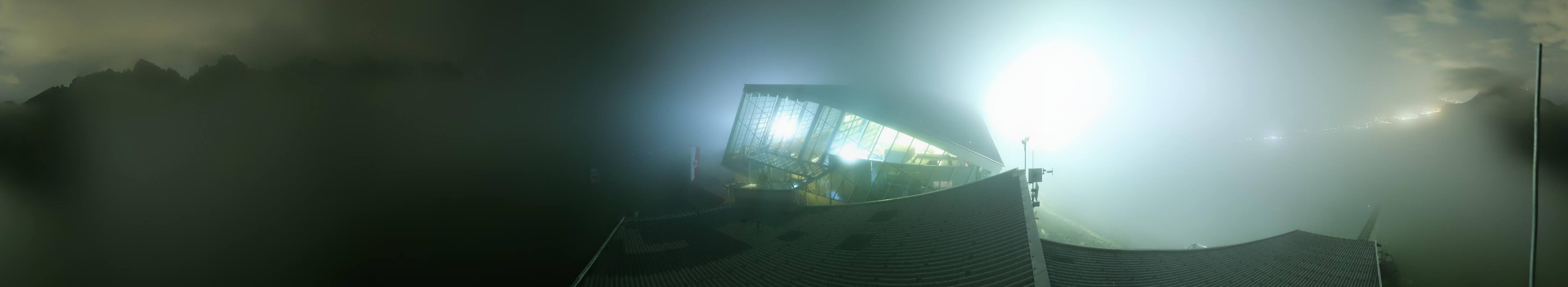 Archiv Foto Webcam Axamer Lizum: Bergstation Olympiabahn
