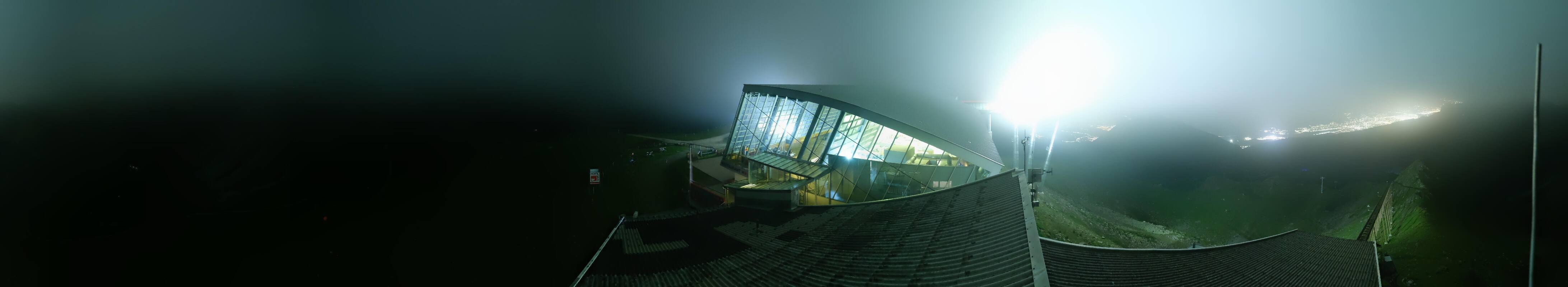 Archiv Foto Webcam Axamer Lizum: Bergstation Olympiabahn