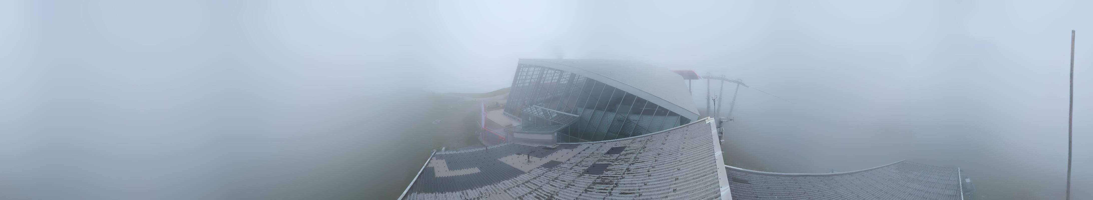 Archiv Foto Webcam Axamer Lizum: Bergstation Olympiabahn