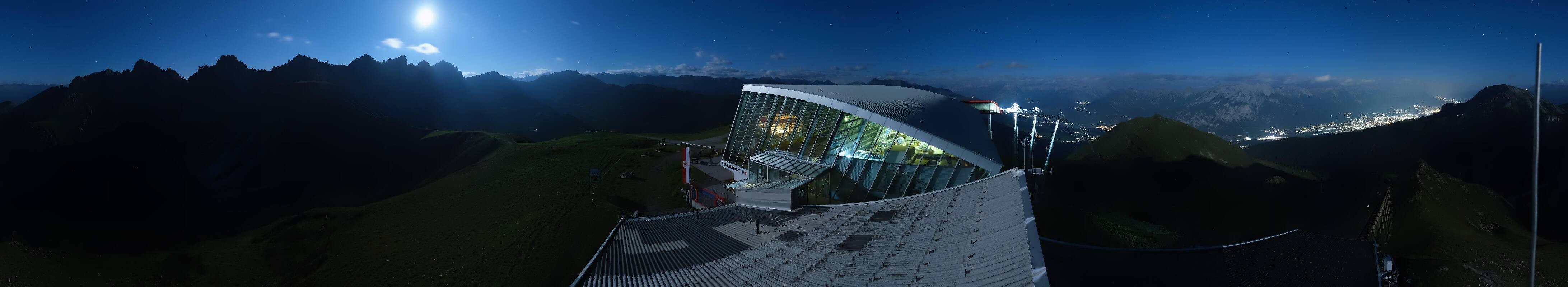 Archiv Foto Webcam Axamer Lizum: Bergstation Olympiabahn