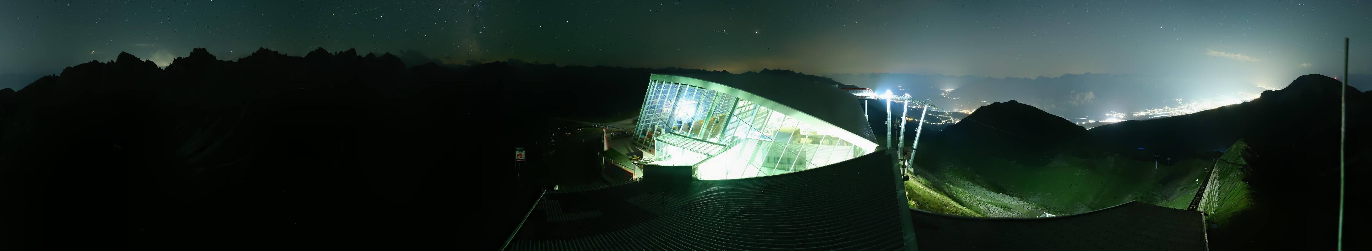 Archiv Foto Webcam Axamer Lizum: Bergstation Olympiabahn