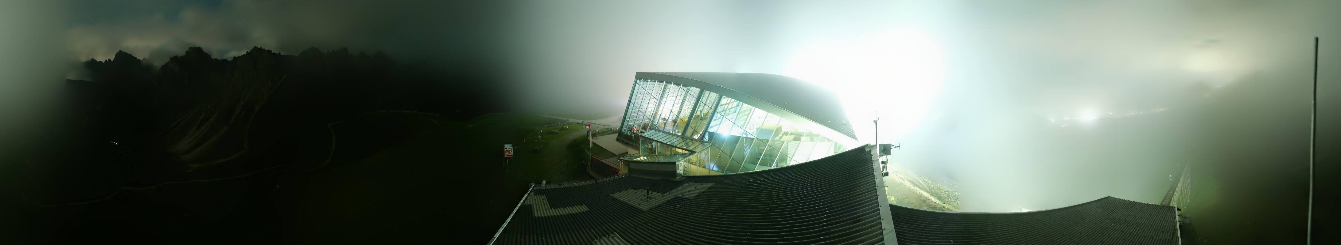 Archiv Foto Webcam Axamer Lizum: Bergstation Olympiabahn