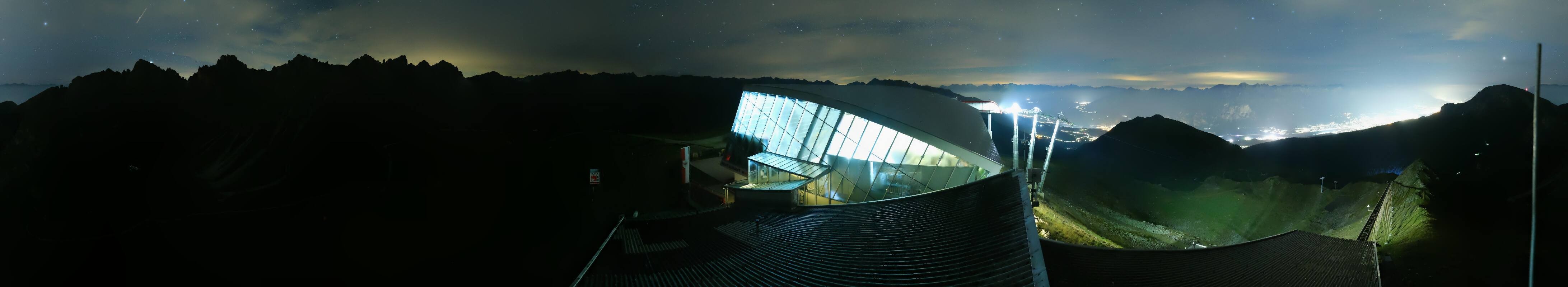 Archiv Foto Webcam Axamer Lizum: Bergstation Olympiabahn